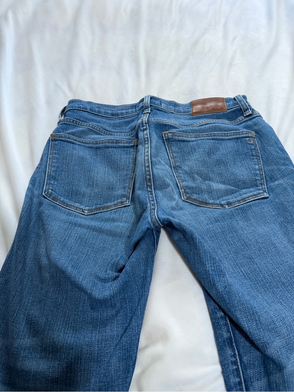 Madewell 9” High-Rise Skinny Crop Blue Women's Jeans Size 28 - Picture 6 of 6